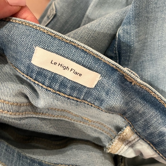 NWT FRAME Denim Le High Waist Flare Jeans Tropic 29 - Picture 5 of 7